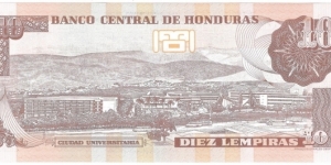 Banknote from Honduras