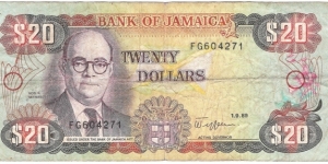 20 Dollars Banknote