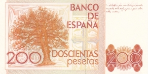 Banknote from Spain