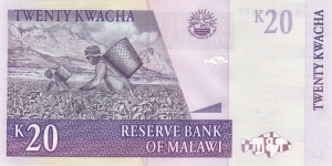 Banknote from Malawi