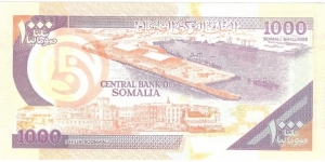 Banknote from Somalia