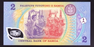 Banknote from Samoa