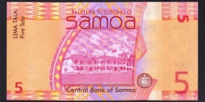 Banknote from Samoa