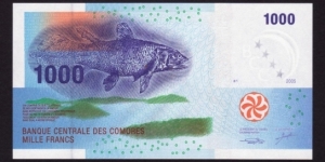 Banknote from Comoros