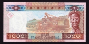 Banknote from Guinea