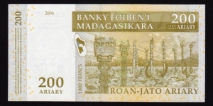 Banknote from Madagascar