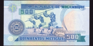 Banknote from Mozambique