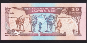 Banknote from Somalia