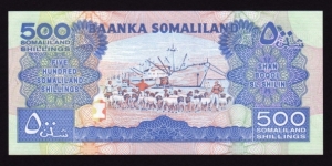 Banknote from Somalia