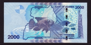 Banknote from Uganda