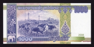 Banknote from Laos