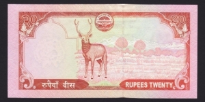 Banknote from Nepal