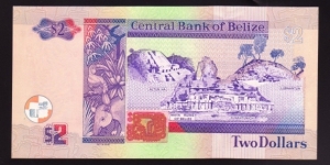 Banknote from Belize