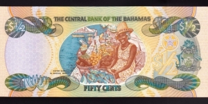 Banknote from Bahamas