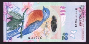 Bermuda 2009 P-NEW 2 Dollars Banknote