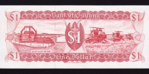 Banknote from Guyana