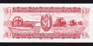 Banknote from Guyana