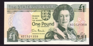 Jersey 2000 P-26b 1 Pound Banknote