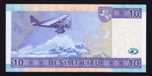 Banknote from Lithuania