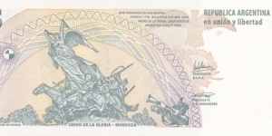 Banknote from Argentina