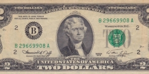 Two Dollars Banknote