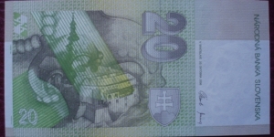 Banknote from Slovakia