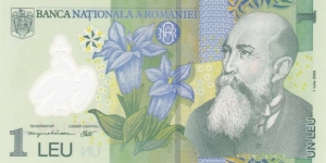 Romania P117 (1 leu 2005) Polymer Banknote
