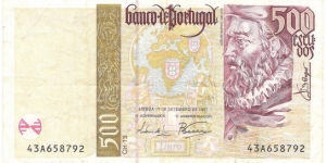 500 Escudos Banknote