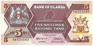 5 Shillings Banknote