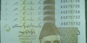 Rs. 5 new denomination Banknote