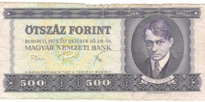 500 Forint Banknote