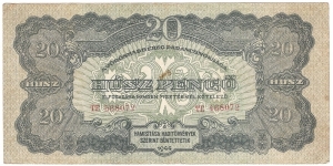 20 Pengo(Soviet Occupation 1944) Banknote