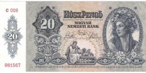 20 Pengo(1941) Banknote