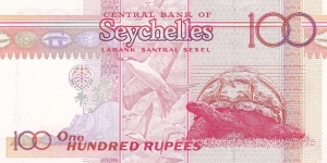 Banknote from Seychelles