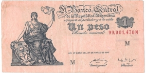 1 Peso(1949) Banknote