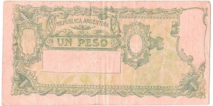 Banknote from Argentina