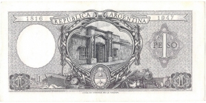 Banknote from Argentina