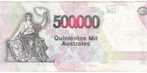 Banknote from Argentina