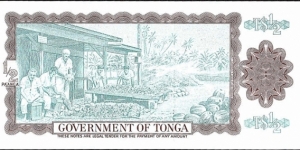 Banknote from Tonga