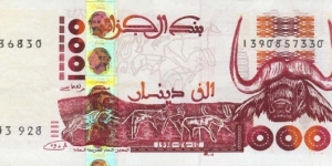 Banknote from Algeria