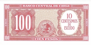 Banknote from Chile