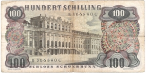 Banknote from Austria