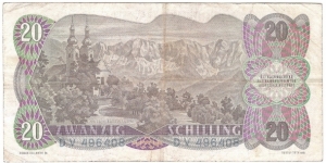 Banknote from Austria