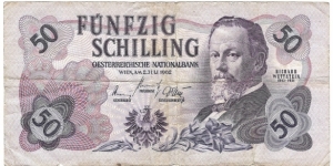 50 Schilling(1962) Banknote