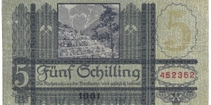 Banknote from Austria