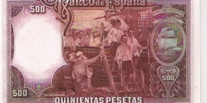 Banknote from Spain