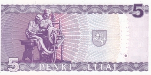 Banknote from Lithuania