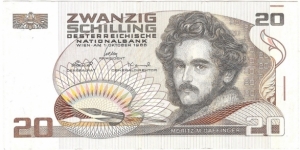20 Schilling(1986) Banknote