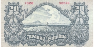 Banknote from Austria