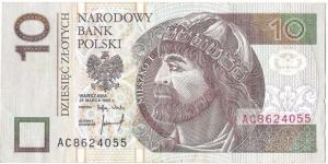 10 Zloty(1994) Banknote